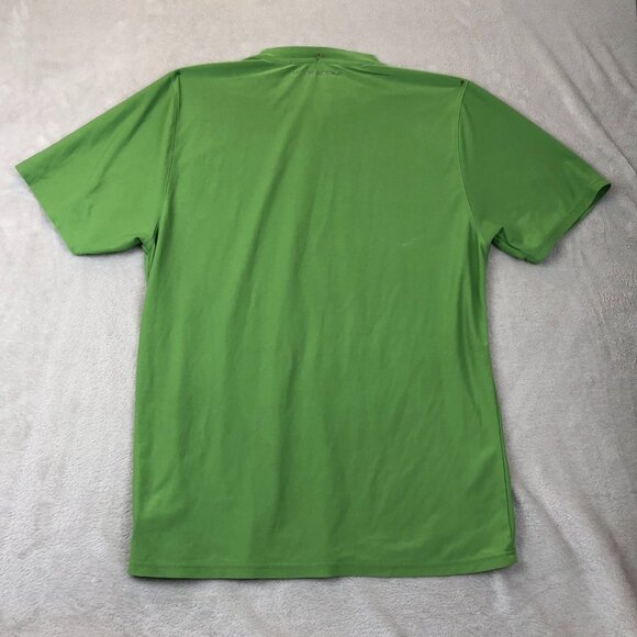 Under Armour Mens T-Shirt Medium HeatGear Short Sleeve Activewear Green Casual - Picture 9 of 9